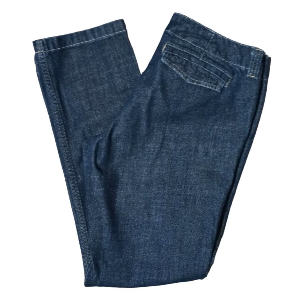 Fillmore American Rock Jeans Womens 35 in Waist Size 31 Dark Wash Denim Straight